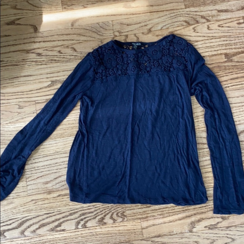 navy long sleeve